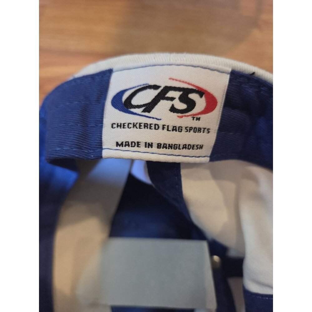 Fastenal NASCAR #99 Carl Edwards Hat NWT VTG Strapback Roush Fenway Racing Blue - Picture 3 of 5